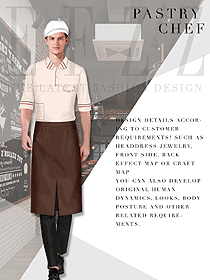 原創(chuàng)制服設計短袖男款廚師服款式圖466