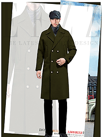 時尚男職業(yè)裝大衣服裝款式圖115