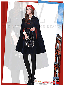 時尚女職業(yè)裝大衣服裝款式效果圖257