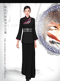 新款女款酒店中餐領(lǐng)班服裝款式圖186