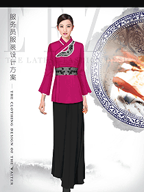 星級酒店女款中餐領(lǐng)班制服設(shè)計圖187