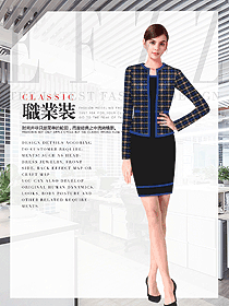 時(shí)尚女秋冬職業(yè)裝制服設(shè)計(jì)圖1754