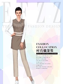 原創(chuàng)設(shè)計(jì)女款美容會所服裝款式圖719