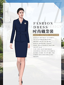 原創(chuàng)制服設計女職業(yè)裝夏裝款式圖879