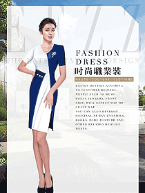 原創(chuàng)制服設計女職業(yè)裝夏裝款式圖885