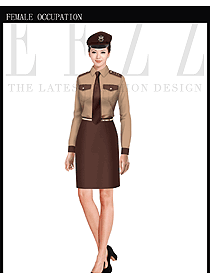 長袖保安服制服設計圖273