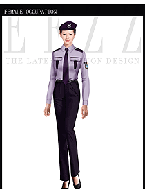 長袖保安服制服設計圖283