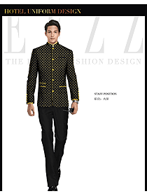 酒店行李生制服設計圖775