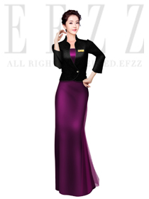 前廳大堂服務(wù)生制服316