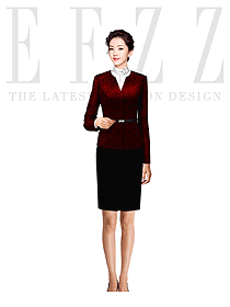 酒店前廳總臺(tái)制服339