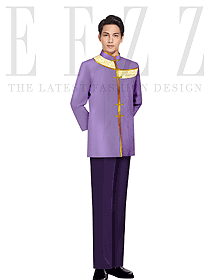 中餐服務(wù)員制服358