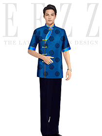 中餐服務(wù)員制服384