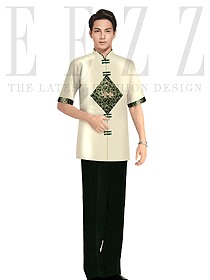 中餐服務(wù)員制服390