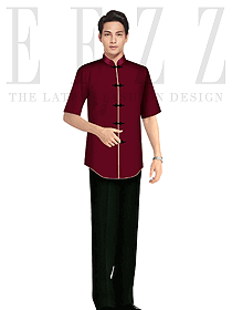 中餐服務(wù)員制服392