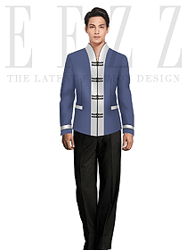 中餐服務(wù)員制服595