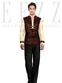 中餐服務(wù)員制服629