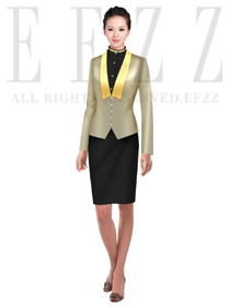 西餐服務(wù)生服裝478