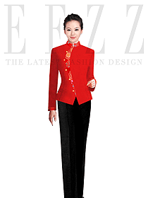 中餐服務(wù)員制服159