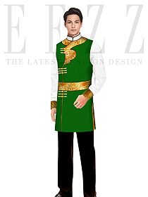 中餐服務(wù)員制服163