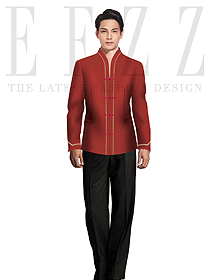 中餐服務員制服555