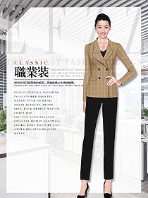 原創(chuàng)制服設計女秋冬職業(yè)裝制服設計圖1807