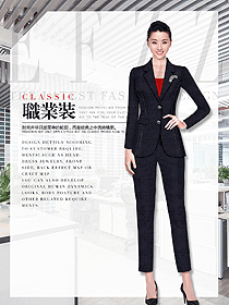 時尚女秋冬職業(yè)裝制服設(shè)計圖1809