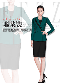 時(shí)尚女職業(yè)裝夏裝制服設(shè)計(jì)圖858