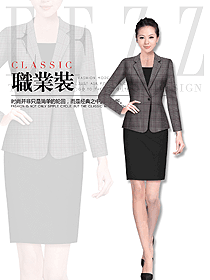 時(shí)尚女職業(yè)裝夏裝制服設(shè)計(jì)圖880