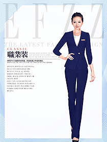 原創(chuàng)制服設(shè)計(jì)女秋冬職業(yè)裝設(shè)計(jì)圖1722