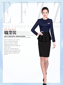 原創(chuàng)制服設(shè)計(jì)女秋冬職業(yè)裝設(shè)計(jì)圖1731