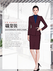 時(shí)尚女秋冬職業(yè)裝制服設(shè)計(jì)圖1751