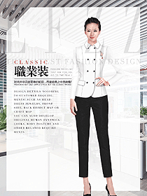 原創(chuàng)制服設(shè)計(jì)女秋冬職業(yè)裝制服設(shè)計(jì)圖1792