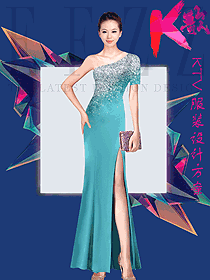 原創(chuàng)制服設(shè)計(jì)KTV夜總會(huì)咨客服裝款式圖341