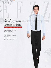 原創(chuàng)制服設(shè)計襯衣款酒店大堂服裝款式設(shè)計圖1221