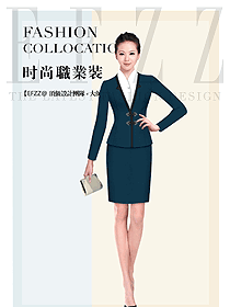 原創(chuàng)制服設(shè)計女款酒店大堂服裝款式圖1228