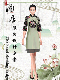 新款女款酒店中餐領(lǐng)班服裝款式圖174