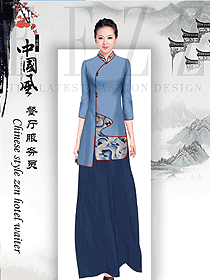 新款女款酒店中餐領(lǐng)班服裝款式圖177