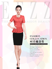 時尚女款SPA水療會所咨客制服設(shè)計圖471
