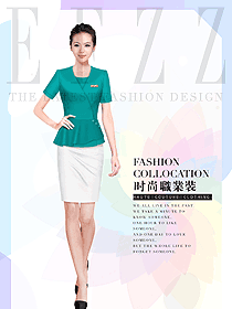 原創(chuàng)制服設(shè)計(jì)水療會(huì)所咨客服裝款式圖470