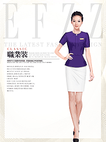 女款SPA水療會(huì)所咨客制服設(shè)計(jì)圖459