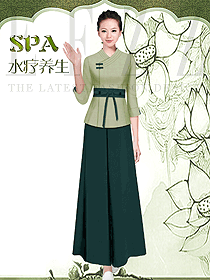 新款女款美容技師制服設(shè)計圖639