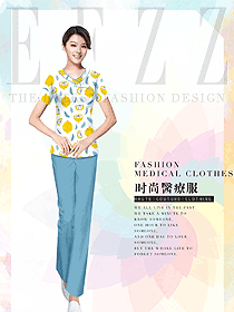 時尚女款醫(yī)療美容護士制服設計圖803