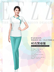 原創(chuàng)設(shè)計(jì)牙科醫(yī)生護(hù)工服裝款式圖838