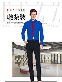 時(shí)尚男職業(yè)裝長(zhǎng)袖襯衫制服設(shè)計(jì)圖292