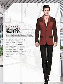 時尚男職業(yè)裝西服制服設(shè)計圖485