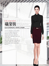原創(chuàng)制服設(shè)計(jì)女職業(yè)裝長(zhǎng)袖襯衫款式圖406