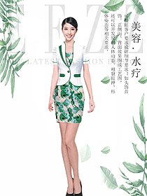 長(zhǎng)袖女款總臺(tái)收銀接待制服設(shè)計(jì)圖464