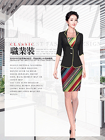 新款女職業(yè)裝夏裝制服設(shè)計(jì)圖1016