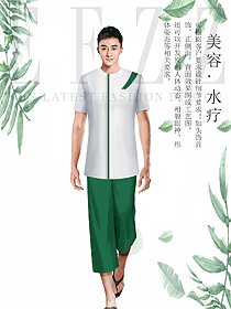 原創(chuàng)設(shè)計會所服務(wù)生服裝款式圖862