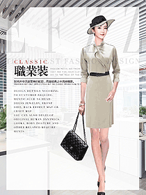 新款女職業(yè)裝夏裝制服設(shè)計圖1020